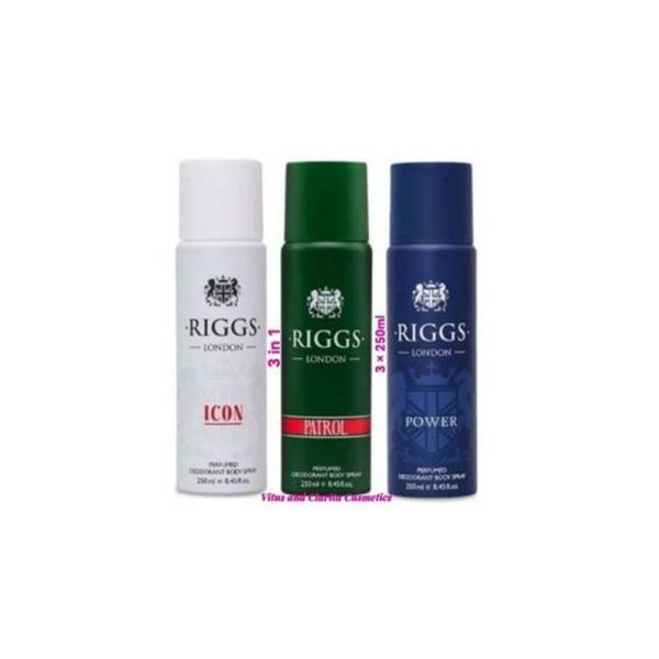 Riggs Body Spray X250Ml