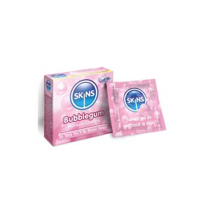 Skins Bubblegum Condoms X4
