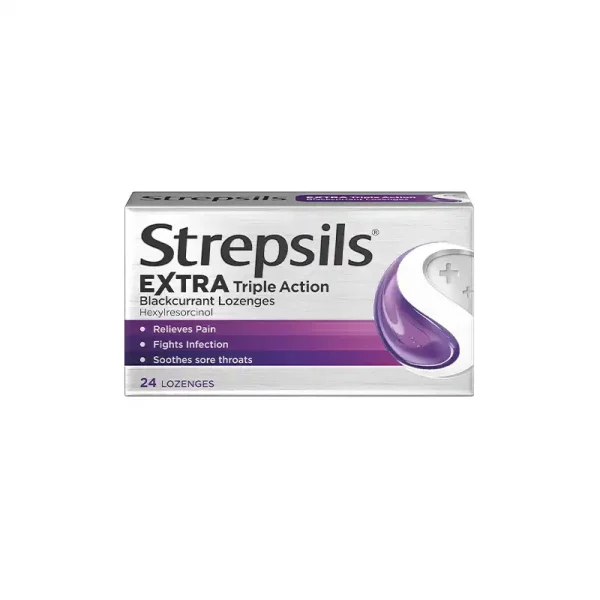 Strepsils Extra Triple Action Lozenges