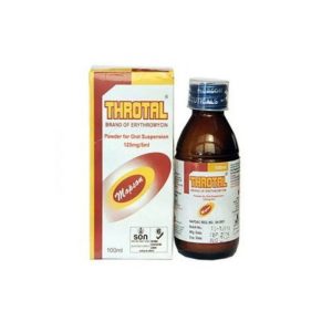 Throata (Erythromycon) Dry Syrup100Mls