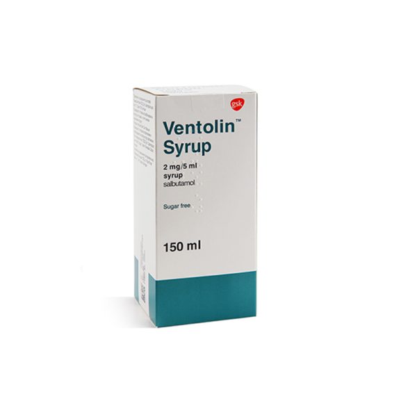 Ventolin Sugar-Free Syrup 2Mg/5Ml 150Ml