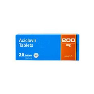 Aciclovir 200Mg Tablets X25 (Almus)