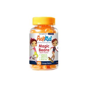 Actikid Magic Beans Orange Flavor X90 Gummies