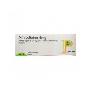 Amlodipine 5Mg Tablets X28 (Pocco)
