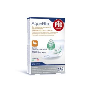 Aquabloc Waterproof Post-Op Plaster 5X7Cm X5Pieces