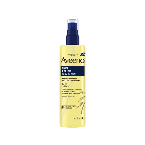 Aveeno Skin Relief Body Oil Spray 200Ml