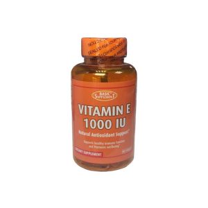 Basic Supplement Vitamin E 1000Iu X50Softgels