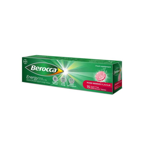 Berocca Energy X15 (Mixed Berries Flavor)