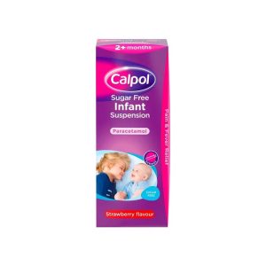 Calpol Infant Suspension 200Ml (Strawberry Flavor) Sugar Free