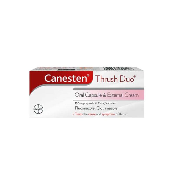 Canesten Thrush Duo (Oral Cap & Thrush Cream)