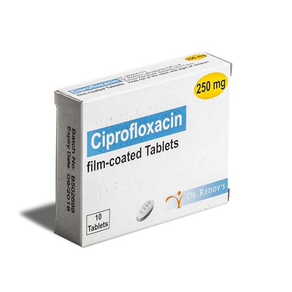 Ciprofloxacin 250Mg Tabs X 10
