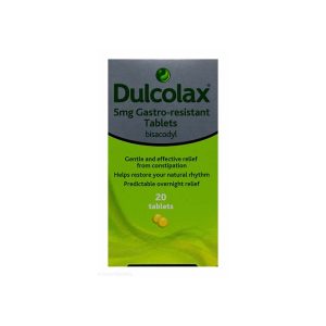 Dulcolax 5Mg Gastro Resistant Tablets X20