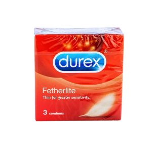 Durex Fetherlite Thin Condoms X3