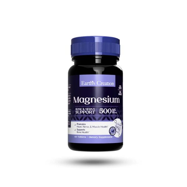 Earth?s Creation Magnesium 500Mg Tablets X60