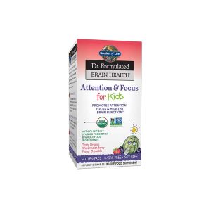 Garden Of Life Attention & Focus For Kids Chewable Tablets X60