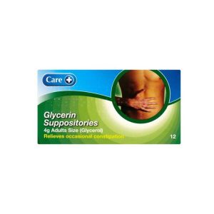 Glycerin Adult Suppositories 4G