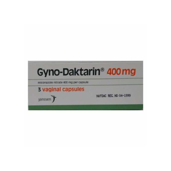 Gyno-Daktarin 400Mg Capsules X3