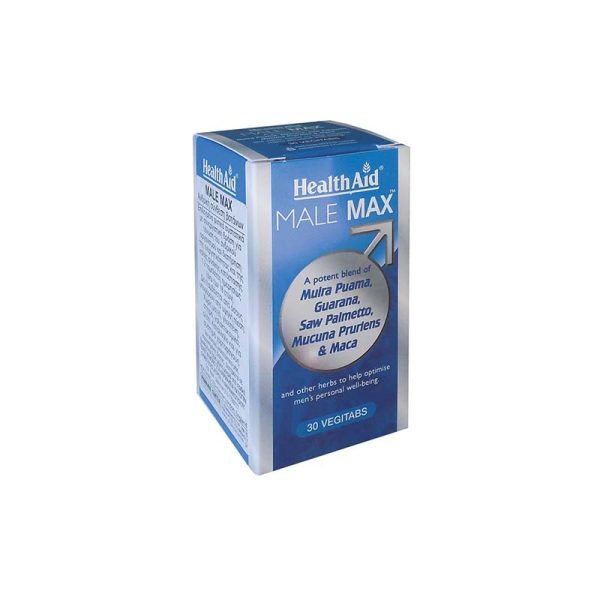 Health Aid Male Max Vegitabs X 30