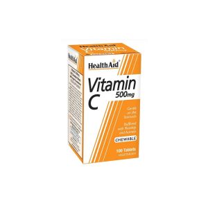 Health Aid Vitamin C 500Mg Chewable By 100 Tablets
