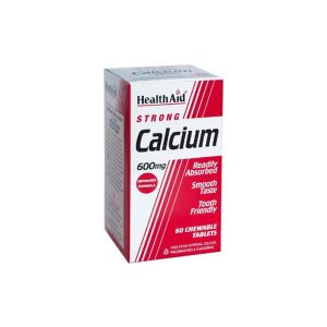 Healthaid Strong Calcium 600Mg Chewable Tablets X60