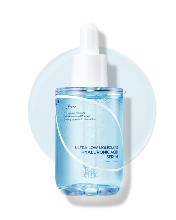 Isntree Ultra-low Molecular Hyaluronic Acid Serum, 50ml