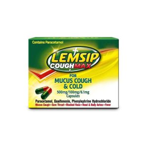 Lemsip Coughmax Capsules X16