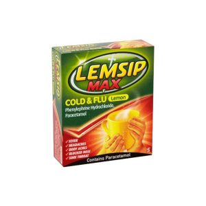 Lemsip Max Cold & Flu Sachet Lemon