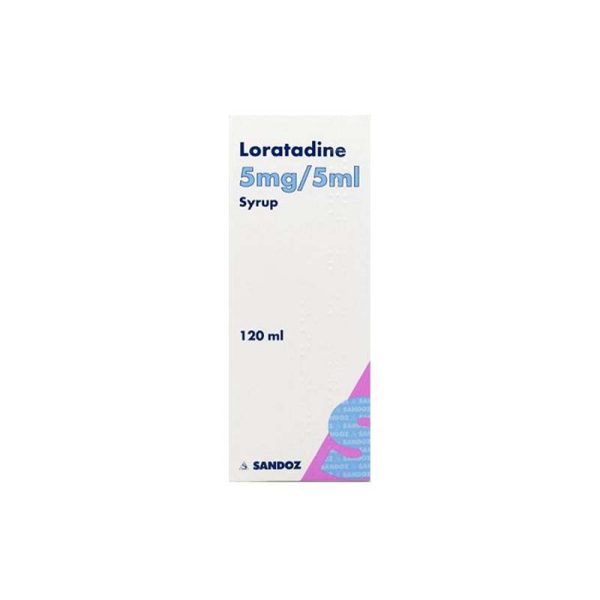 Loratadine 5Mg/5Ml Syrup(Pinewood) 100Ml