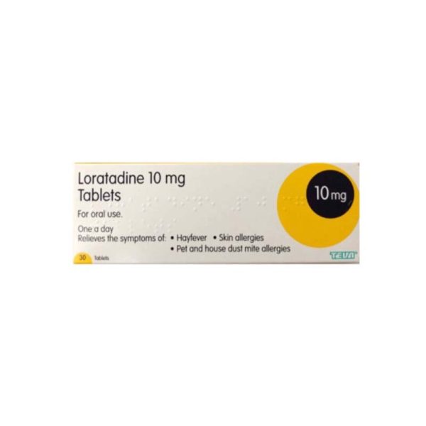 Loratidine 10Mg Tablets X30 (Teva)