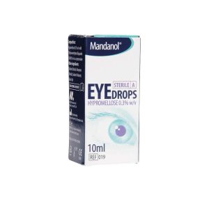 Mandanol Hypromellose Eyedrops X10Ml