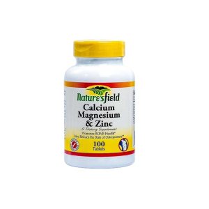 Nature?s Field Calcium Magnesium & Zinc Tablets X100