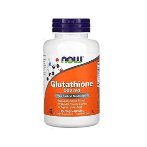 Now Glutathione 500Mg Capsules X 30