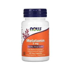 Now Melatonin 3Mg X60