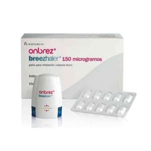 Onbrez Breezhaler 150mcg Capsules