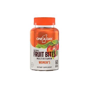 One A Day Natural Fruit Bites Multivitamin Women X60
