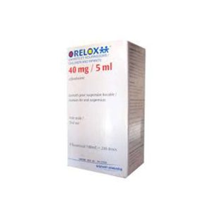 Orelox 40Mg/5Ml Suspension 50Mls