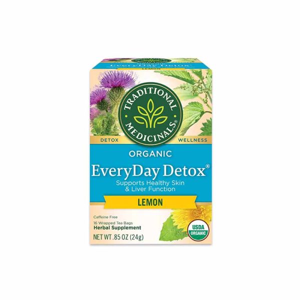 Organic Everyday Detox Tea Leaf Bags X 16