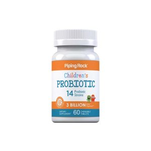 Piping Rock Children?S Probiotic Chewable Tablets X30