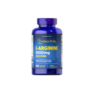 Puritan?s Pride L-Arginine 1000Mg Capsules X100