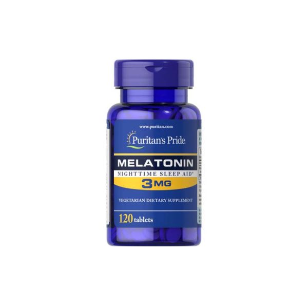 Puritan?s Pride Melatonin 3Mg Tablets X120