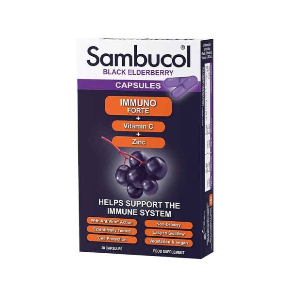 Sabucol Immuno Forte Capsules X30