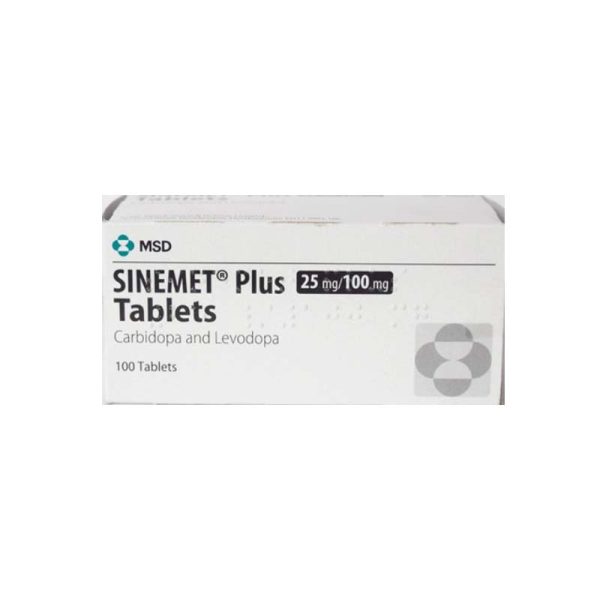 Sinemet  Plus 25Mg/100Mg  Tablets  X  100