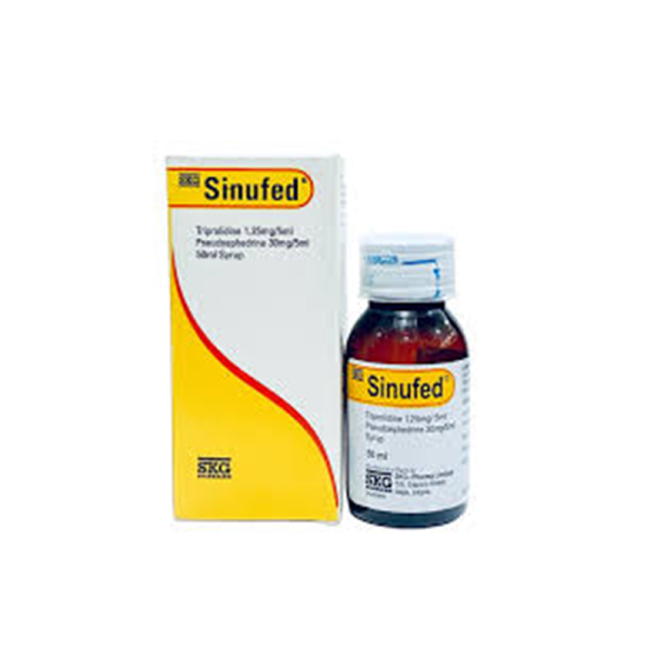 Sinufed Syrup X50Ml
