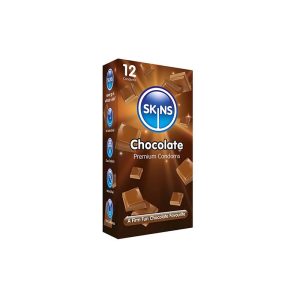 Skins Chocolate Condoms X12