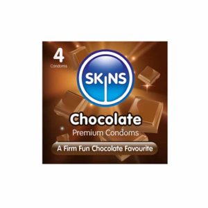 Skins Chocolate Condoms X4