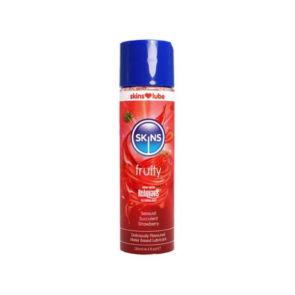 Skins Sensual Succulent Strawberry Lubricant 130Ml