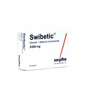 Swibetic 5/500Mg Tablets X30
