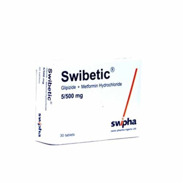 Swibetic 5/500Mg Tablets X30