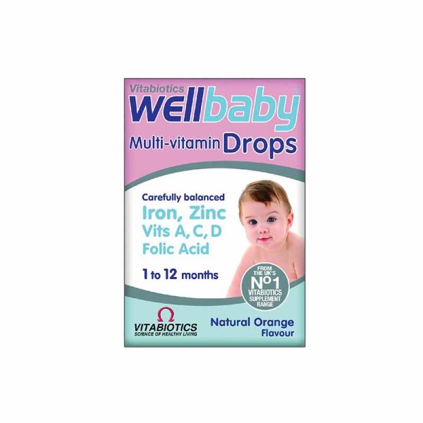 Wellbaby Multi-Vitamin Drops (1-12 Months) 30Ml