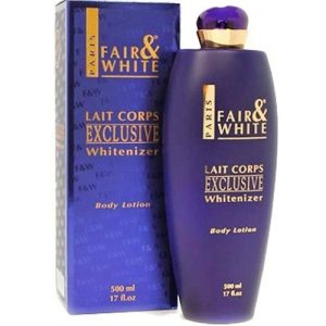 Fair & White Lait Corps Exclusive Whitenizer Body Lotion-Navy Blue ? 500ml